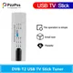 PzzPss Digital satellite DVB T2 USB TV Stick Tuner Mit Antenne Remote HD USB TV Empfänger