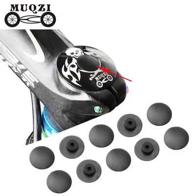 MUQZI 5 oder 10 Pcs Headset Abdeckung Schraube Kappe Fixed Gear Rennrad Klapp M6 schüssel Set