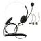 Call-Center-Mono Büro Telefon Headset & Coiled Kabel RJ9 Stecker Für Avaya