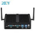 Fanless Mini PC Intel Celeron J4125 J6412 2x Gigabit Ethernet 2x COM RS232 RS485 6x USB