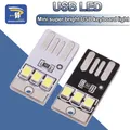 5Pcs Mini Super Helle USB Tastatur Licht Notebook Computer Handy Netzteil Chip LED Nachtlicht