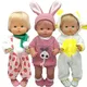 Reborn Baby Puppen Kleid für 40 Cm Nenuco Ropa Y Su Hermanita Kinder Mädchen Geschenk Puppe Kleidung