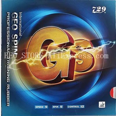Friendship 729GS GEO SPIN Tischtennis-Gummi Original 729 GEOSPIN Ping-Pong-Schwamm Image