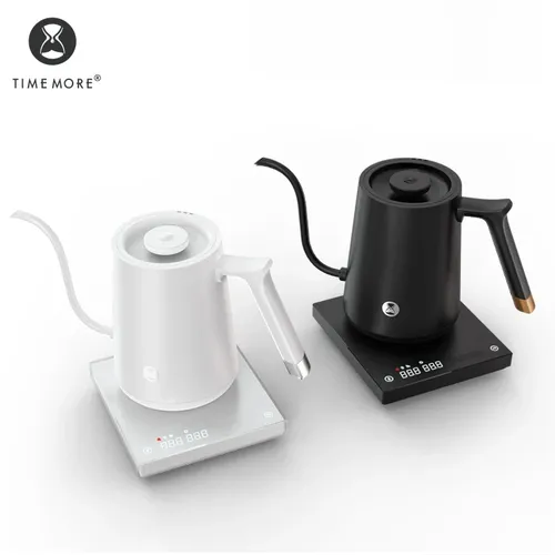 TIMEMORE Shop Fisch Smart Elektrische Kaffee Schwanenhals Wasserkocher 600-800ml 220V-Wärme