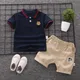 Baby Kleidung Sommer Kinder Kleidung Polos hirt setzt Jungen kurze Kleinkind Ärmel T-Shirt Kinder