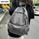 Neue Grau Denim Rucksack frauen Freizeit Reise Ausflug Schulter Tasche Weibliche Fashion Schulranzen