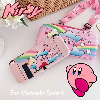 Anime Kirby schutzhülle fall lagerung tasche für Nintendo Schalter NS Schalter Zubehör kratzfest Image