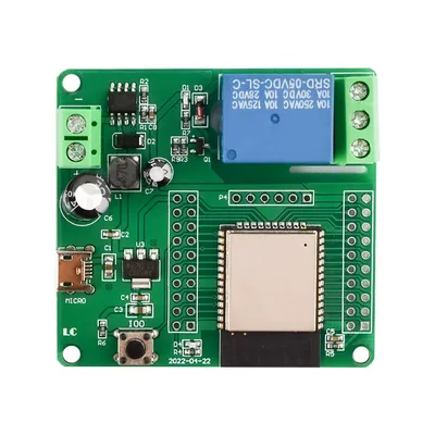 ESP32-WROOM-32E wifi bluetooth entwicklung board single relais modul DC7-60V für esp32 sekundäre Image