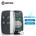 Keyyou 315mhz 433mhz fernbedienung schlüssel für land rover lr2 lr4 bereich rover evoque sport fob