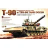 Meng modell ts014 1/35 russische haupt kampfpanzer T-90 w/TBS-86 panzer dozer modell kit