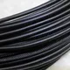 REGELIN 2meter 3/4/5mm Schwarz schaffell Lederband Erkenntnisse Lederband String Seil DIY Halskette