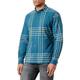 s.Oliver Herren Hemd Langarm, Slim Fit Blue Green XL