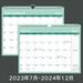 HOMEMAXS Monthly Hanging Calendar Count Down Calendar English Daily Calendar Wall Calendar