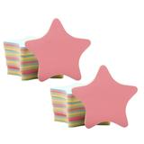 2PCS Office Supplies Home Office School And Office Supplies Self-Adhesive Sticky Notes Student Posts It Memo Paper