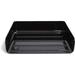 24380803 Side Load Stackable Plastic Letter Tray Blk