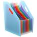 FRCOLOR Accordion File Folder Paper File Holder Expandable File Organizer Receipts Folder
