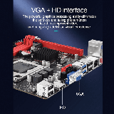 B75A Desktop Motherboard LGA1155 2XDDR3 Slots Up to 16G PCI-E16X SATA3.0 USB3.0 100M Ethernet B75A Motherboard