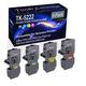 4-Pack (BK+C+Y+M) Compatible Ecosys P5021cdn Laser Toner Cartridge (High Capacity) Replacement for Kyocera TK-5222 (TK-5222K TK-5222C TK-5222Y TK-5222M) Printer Toner Cartridge