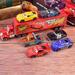 7Pcs Lightning McQueen Jackson Storm Mack Uncle Truck Diecast Metal Car Model