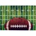 1000 PCS Jigsaw Puzzles 29.5 x 19.7 Artwork Gift for Adults Teens Retro Grunge American Football Field Wooden Puzzle Games