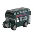 Car Model Toy Cartoon Bus Alloy Car Toy Highly Simulation Children Kid Pull Back Vehicle Toy Model Travel Bus Clockwork Toys