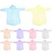 FRCOLOR 10Pcs Disposable Raincoat Portable Raincoat Adults Use Raincoat Thick Raincoat Outdoor Rain Poncho