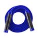 Hemoton Aluminum Alloy Handle Weighted Skipping Rope Adjustable Weight Bearing Jump Rope Fitness Equipment for MMA Workout Training (Blue)