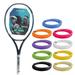 Yonex EZONE 105 Sky Blue Tennis Racquet 7th Gen - Strung with Synthetic Gut Racket String in Your Choice of Colors - Larger Sweet Spot for Better Control