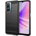 Oneplus Nord N300 5G Phone case Shockproof Phone case Anti Drop Protection Phone case Shock Absorption Flexible TPU Carbon Fiber Protection Phone case Nord N300 5G case (Black)