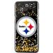 Pittsburgh Steelers Galaxy Clear Case with Confetti Design