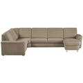 meinSofa Wohnlandschaft Mikrofaser Rita ¦ beige ¦ Maße (cm): B: 330 H: 91 T: 240 Polstermöbel > Sofas > Wohnlandschaften - Höffner