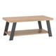 Seconique Eddie Coffee Table - Grey/Sonoma Effect