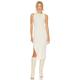 Stitches & Stripes Liv Bias Dress in White. Size L, M, XL, XS.