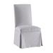 Parsons Chair Slipcover Only - Select Ballard Essential - Everyday 10oz Linen Gray - Ballard Designs Everyday 10oz Linen Gray - Ballard Designs