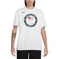 Men's Nike White Team USA 2024 Summer Paralympics Media Day Look Essentials T-Shirt