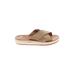 Ancient Greek Sandals Sandals: Tan Print Shoes - Women's Size 6 1/2 - Open Toe