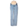 ASOS Jeans - Mid/Reg Rise: Blue Bottoms - Women's Size 4 - Light Wash