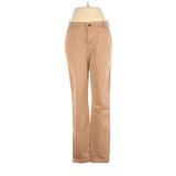 Old Navy Khaki Pant: Tan Solid Bottoms - Women's Size 8 Tall