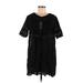 Amuse Society Casual Dress - Shift: Black Print Dresses - Women's Size Medium