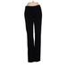 Eileen Fisher Casual Pants - High Rise Straight Leg Boyfriend: Black Bottoms - Women's Size 2X-Small