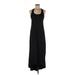 Splendid Casual Dress - High/Low Scoop Neck Sleeveless: Black Print Dresses - Women's Size Small