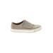 Vince. Sneakers: Slip-on Platform Casual Tan Print Shoes - Women's Size 7 - Almond Toe