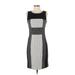 Yoana Baraschi Casual Dress - Sheath: Gray Color Block Dresses - Women's Size 2