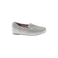 L'Amour Des Pieds Flats: Slip-on Wedge Casual Gray Print Shoes - Women's Size 6 - Round Toe