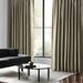 Birch Lane™ Rayne Faux Silk Room Darkening Curtains for Bedroom, Living Room Large Window Single Panel Silk in Gray | 50" W x 84" L | Wayfair