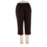 Alia Casual Pants - High Rise: Burgundy Bottoms - Women's Size 16