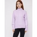 Vicci Germany Rollkragenpullover Damen flieder, 46