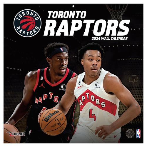 Toronto Raptors 2024 Wandkalender 30,5 x 30,5 cm