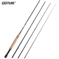 Goture 4 Pieces Portable Fishing Rod 2.7m #5/6 Fly Feeder Rod Carbon Fiber M Power Fly Fishing