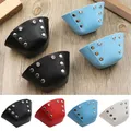 5 Colors Roller Skate Toe Caps New 105*50mm PU Leather Toe Cap Protectors Shoe Shield Roller Skate